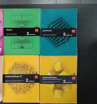 4 libros de  SM 2 bachillerato
