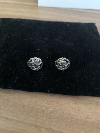 Conjunto Pandora Anillo y Pendientes Flor