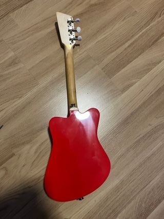 Guitarra niños loog + funda + correa + soporte