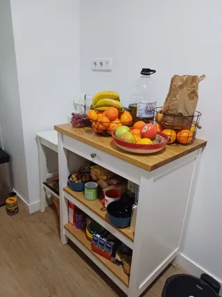 Isla de cocina Ikea TORNVIKEN madera