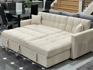 Sofacama con Arcon Abatible Nuevo Biege