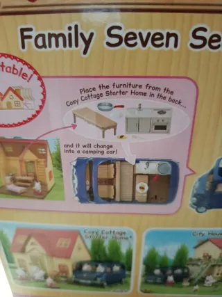 Coche Sylvanian Families 7 plazas