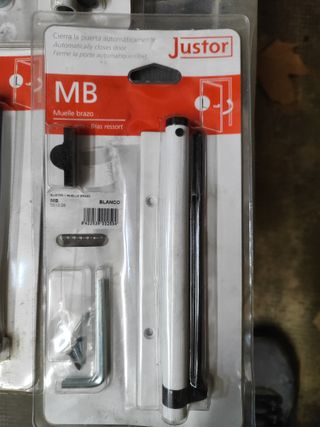 5 Muelles Brazo MB-5613 Blanco Justor