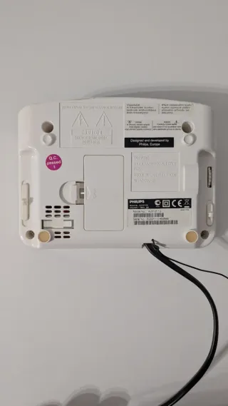 Radio Despertador Philips Negro