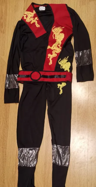 Disfraces Princesa y Bruja Infantiles-Ninja Dragón