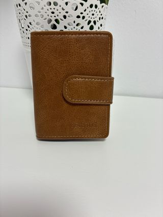 Cartera Tarjetero GEUSTOS Marrón