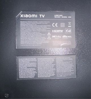Smart TV Xiaomi 43P Negro