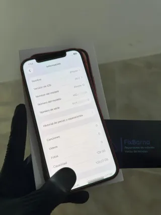 iPhone 12 128GB Rojo con Caja