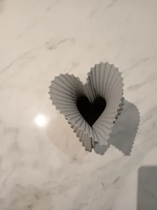 Vaso cuore stampa 3D