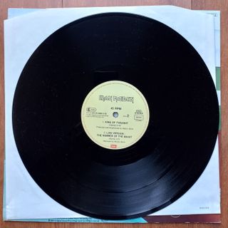 VINILO MAXI SINLE IRON MAIDEN ACES HIGH