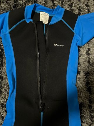 Traje neopreno niño azul y negro