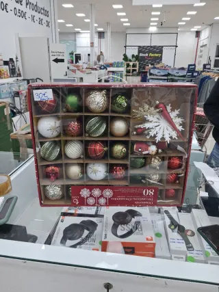 Set 80 Bolas Decoración Navidad