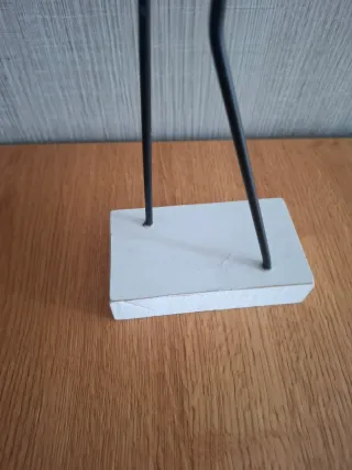 Airone decorativo in legno