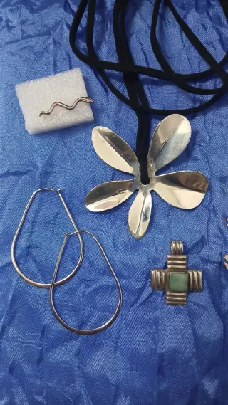 Lote Joyería Plata Ley Vintage