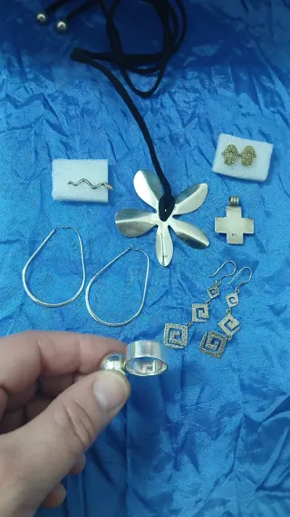 Lote Joyería Plata Ley Vintage