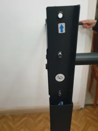 Cama 1.90x90 Desarmable Negra