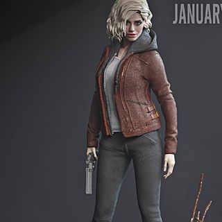 Figura Resina 16K ► Grace Ashcroft Resident Evil