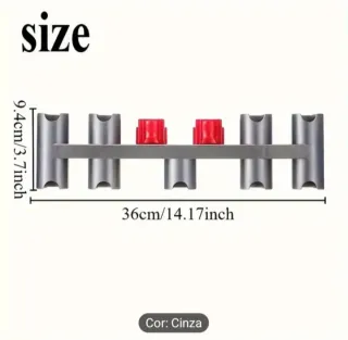 Suporte acessórios aspirador Dyson