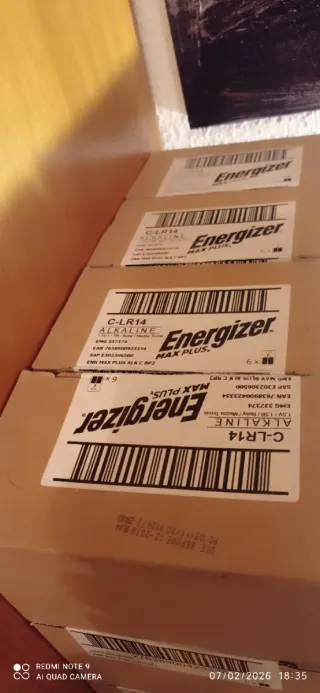 Pilas Energizer Max Plus C2
