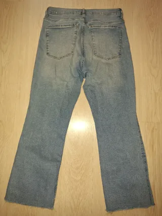 Pantalón vaquero mujer Mango