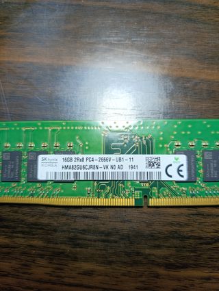 memoria ram 16g 2666mhz ddr4 dimm