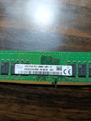 memoria ram 16g 2666mhz ddr4 dimm