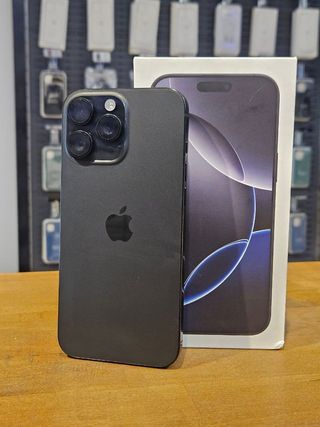 IPHONE 16 PRO MAX 256GB NEGRO 95% BATERÍA