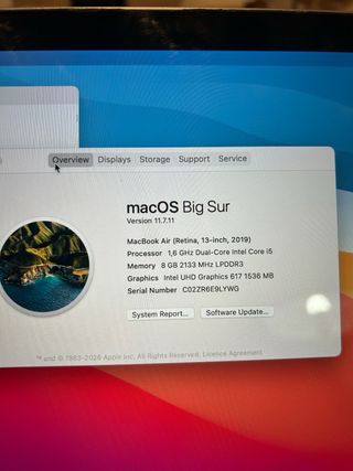 MacBook Air Core i5 13” (2019)