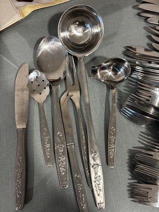 Cubertería Acero Inoxidable Completa