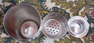 Coctelera Acero Inox. BRA Años 70-80 Nueva