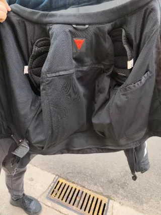 Mono Dainese 2 piezas negro y blanco