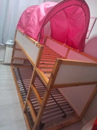 Dosel Cama Kura IKEA Rosa