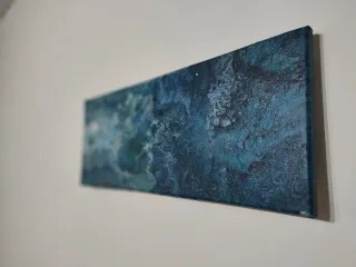 Set di 3 Quadri Astratti su Tela