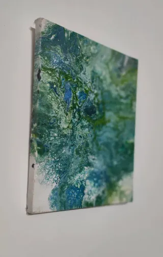 Set di 3 Quadri Astratti su Tela