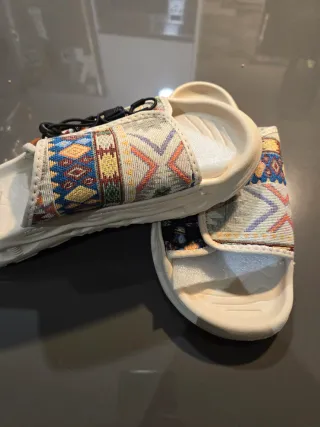 Sandalias Hombre Talla 44 Beige Sin Estrenar