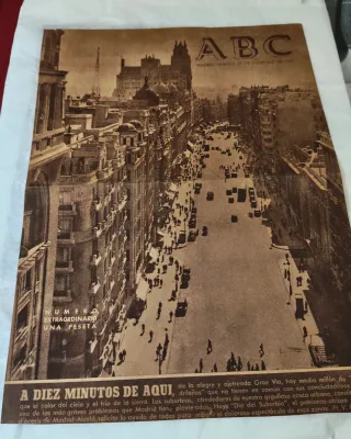 Copertine ABC Postali Spagnole Varie Date