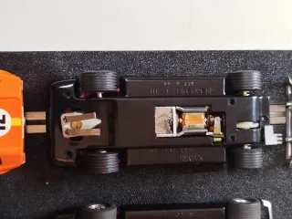 Scalextric Coches de Carreras Naranja y Verde