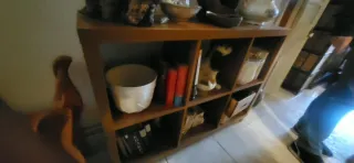 Mueble de madera con cajones