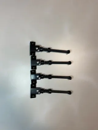 Pata de cabra metálica para patinete