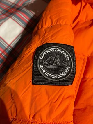 Chaqueta Parka Naranja Superdry