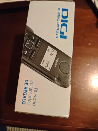 Teléfono Inalámbrico Gigaset Negro