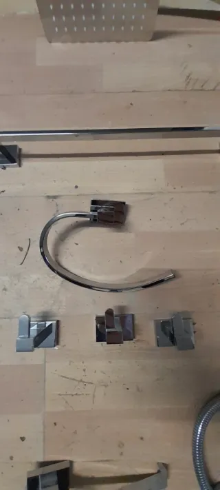 Conjunto baño inoxidable