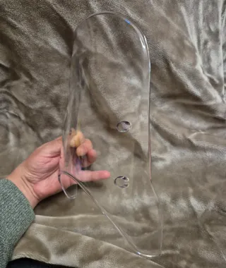 Parabrisas moto Triumph + soportes