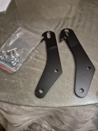 Parabrisas moto Triumph + soportes