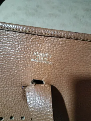 Bandolera in pelle Hermès