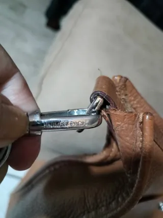 Bandolera in pelle Hermès