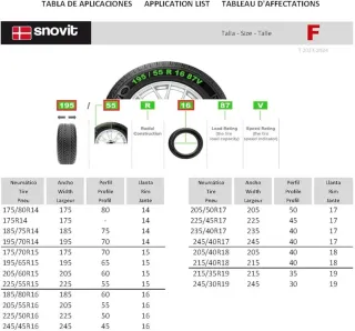 Cadenas Nieve Textil FIX&GOTEX Talla F