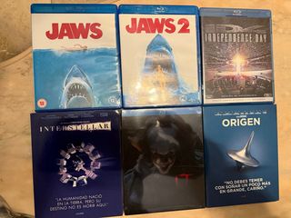 Lote 6 Películas Blu-ray
