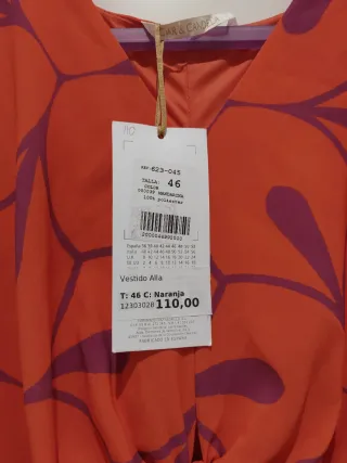 Vestido de fiesta T.46