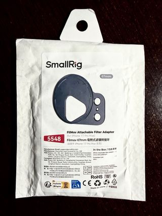 SmallRig Jaula Video iPhone 17 Pro MAX + adaptador